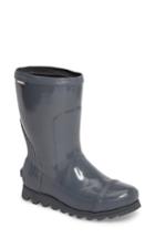 Women's Sorel Joan Glossy Short Rain Boot .5 M - Grey