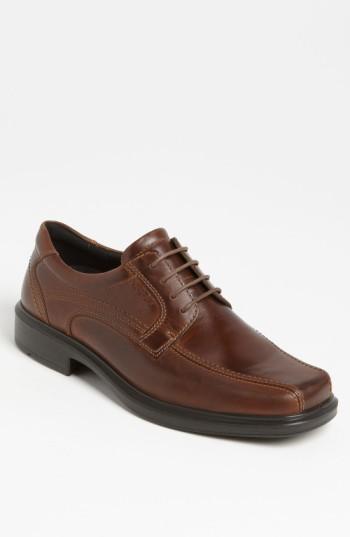 Men's Ecco 'helsinki' Square Bike Toe Oxford -10.5us / 44eu - Brown