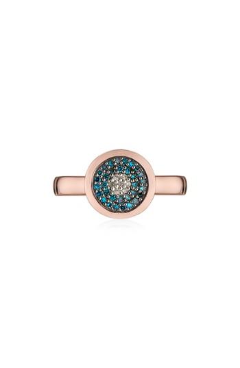 Women's Monica Vinader Evil Eye Diamond Ring