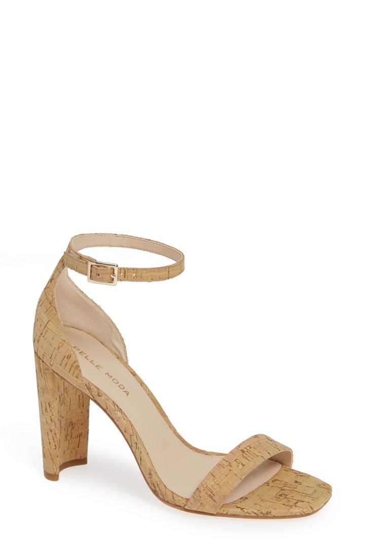 Women's Pelle Moda Gabi Ii Sandal .5 M - Beige
