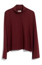 Women's Madewell Wide Sleeve Turtleneck - Burgundy