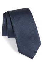 Men's Boss Silk Tie, Size - Blue