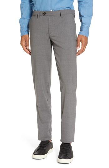 Men's Eleventy Flat Front Wool Trousers