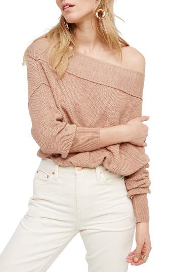 Women's Free People Alana Pullover Sweater - Beige