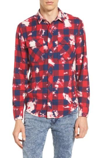 Men's The Rail Bleach Plaid Shirt