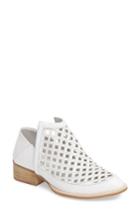 Women's Jeffrey Campbell Tagline Perforated Bootie .5 M - White