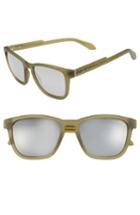 Men's Quay Australia Hardwire 54mm Polarized Sunglasses - Olive/ Silver Mirror