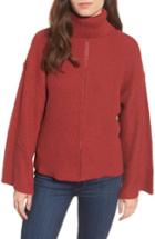 Women's Cupcakes And Cashmere Randy Turtleneck Sweater, Size - Red