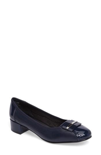 Women's David Tate Ideal Pump N - Blue