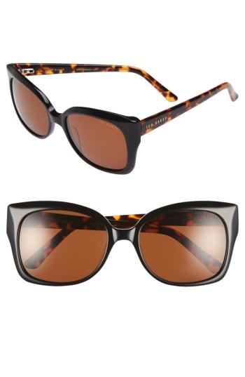 Women's Ted Baker London 'hi Dimension' 55mm Cat Eye Sunglasses -