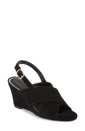 Women's Athena Alexander Eastford Wedge Sandal M - Black