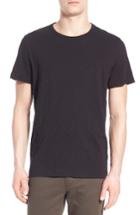 Men's Vince Slub Crewneck T-shirt, Size - Black