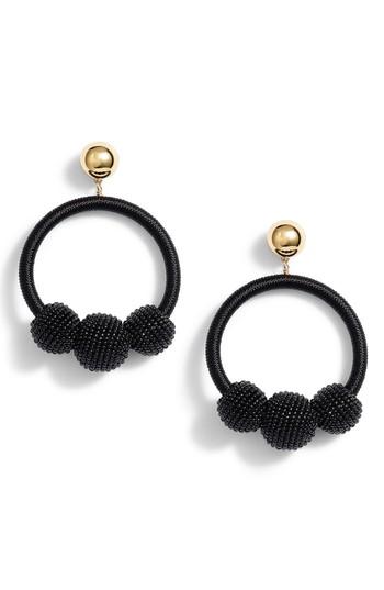 Women's Kate Spade New York The Bead Goes On Hoop Statement Earrings