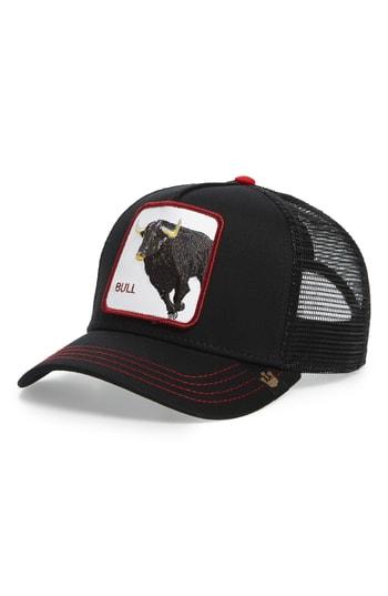 Men's Goorin Brothers Bull Honky Trucker Hat - Black