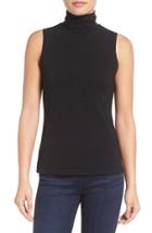 Women's Vince Camuto Sleeveless Turtleneck Top - Black