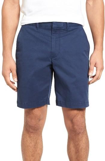 Men's Nordstrom Men's Shop Stretch Shorts - Blue