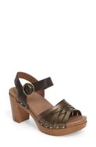 Women's Dansko Dawson Sandal .5-8us / 38eu M - Metallic