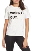 Women's Kendall + Kylie Work It Out Tee - White