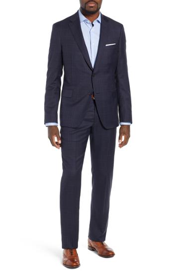 Men's Samuelsohn Classic Fit Plaid Wool Suit