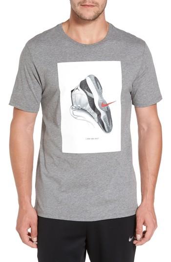 Men's Nike Jordan Sportswear Aj11 Cnxn Graphic T-shirt - Grey