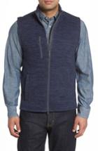Men's Johnnie-o Tahoe Fleece Vest, Size - Blue