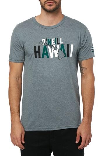 Men's O'neill Roots Graphic T-shirt - Grey