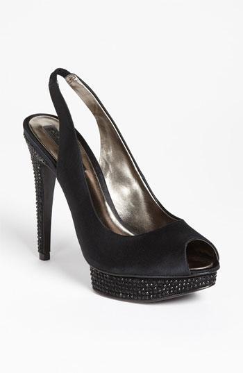 Bcbgmaxazria 'falcon' Pump Black Satin