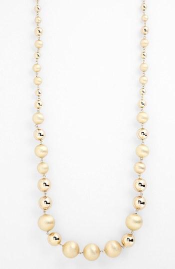 Nordstrom 'pebble Beach' Long Beaded Necklace