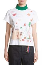 Women's Mira Mikati Adventure Print High Neck Tee