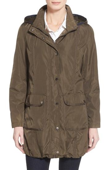 Women's Larry Levine Hooded Anorak