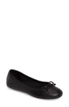 Women's Steve Madden Thea Flat M - Black