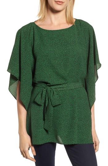 Women's Michael Michael Kors Micro Giraffe Tunic Top - Green