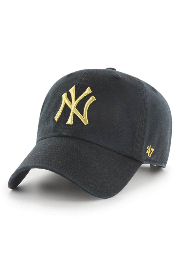 Men's '47 Metallic Clean Up Ball Cap - Black
