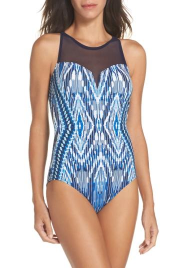 Women's Profile By Gottex Java Illusion One-piece Swimsuit
