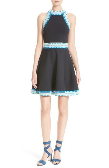 Women's Milly Fit & Flare Knit Dress