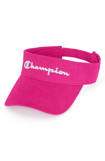 Men's Champion Logo Visor - Red