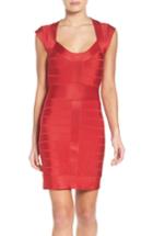 Women's French Connection Spotlight Bandage Dress - Red