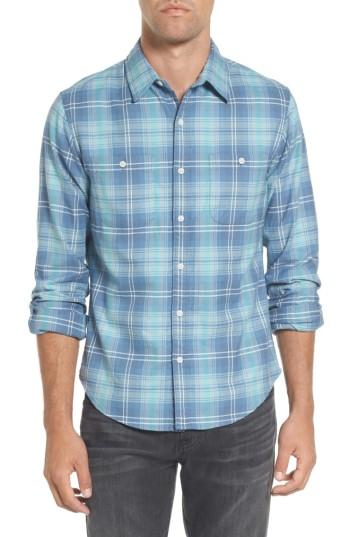 Men's Bonobos Slim Fit Plaid Flannel Sport Shirt