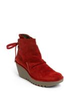 Women's Fly London 'yama' Bootie .5-7us / 37eu - Red