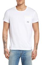 Men's Calvin Klein Jeans Webbed Pocket T-shirt - White
