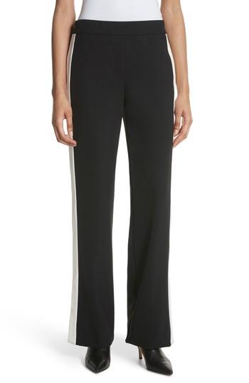 Women's Theory Snap Side Track Pants - Black