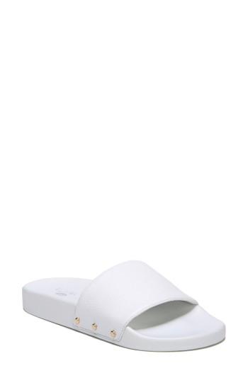 Women's Dr. Scholl's Pisces Slide Sandal M - White