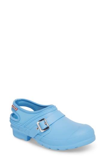 Women's Hunter Original Slingback Clog M - Blue