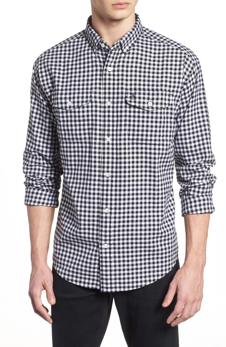 Men's Original Penguin Textured Gingham Shirt