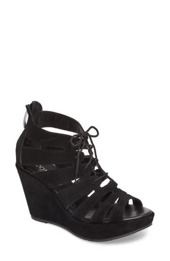 Women's Cordani Rally Wedge Sandal .5us / 35eu - Black