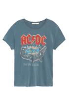 Women's Junk Food Ac/dc The Switch Is On Tee