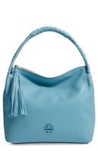 Tory Burch Taylor Leather Hobo Bag - Blue