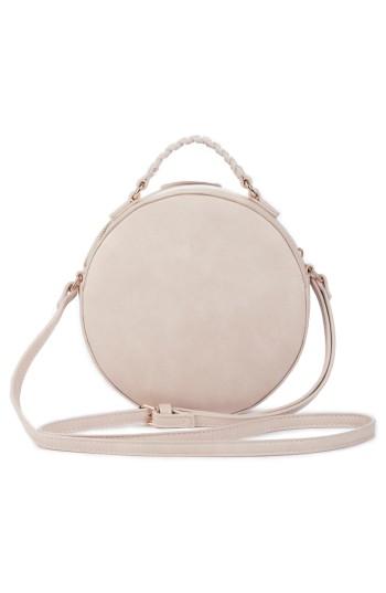 Sole Society Aerin Faux Leather Crossbody Bag - Pink