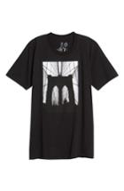 Men's Casual Industrees Brooklyn Bridge Graphic T-shirt - Black