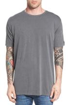 Men's Zanerobe Flintlock Longline T-shirt - Grey